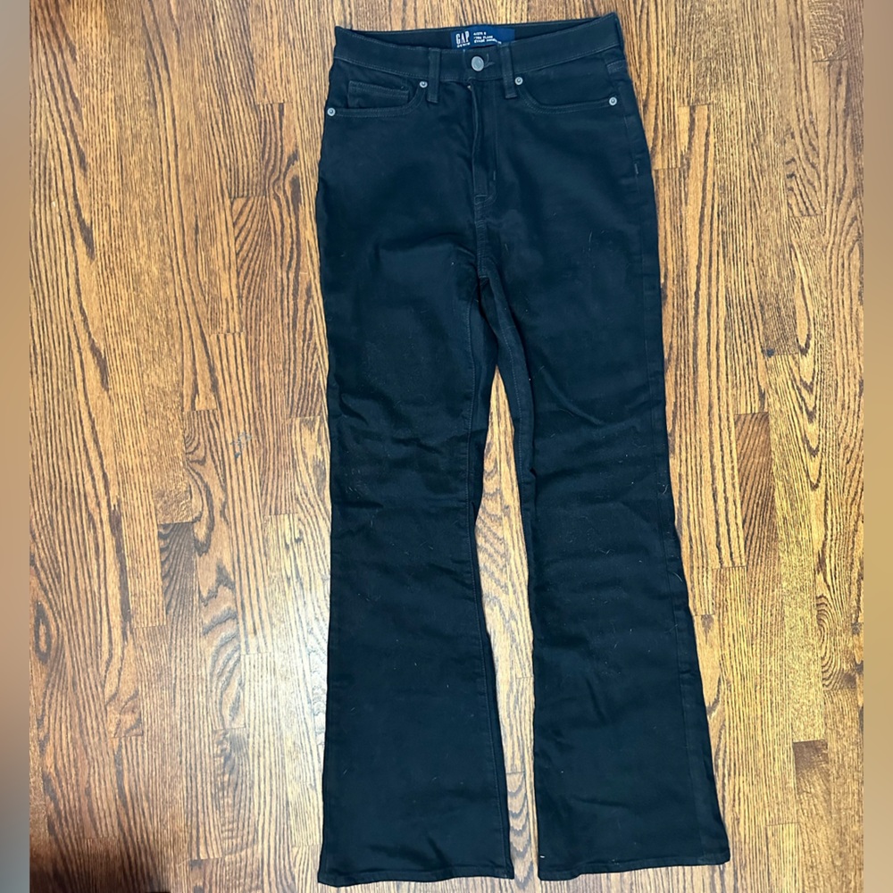 Gap Black 70s flare jeans & Denim boot cut jeans